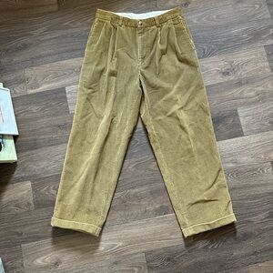 Men's Tan Corduroy Pants